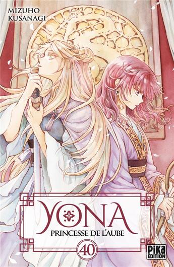 Couverture du livre « Yona, princesse de l'aube Tome 40 » de Mizuho Kusanagi aux éditions Pika