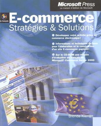 Couverture du livre « E-Commerce ; Strategies Et Solutions » de Brenda Kienan aux éditions Microsoft Press