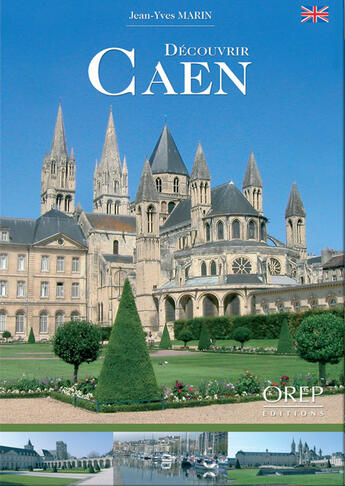 Couverture du livre « Discover Caen » de Jean-Yves Marin aux éditions Orep