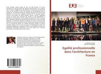 Couverture du livre « Egalite professionnelle dans l'architecture en france » de Mimoun Hadj aux éditions Editions Universitaires Europeennes