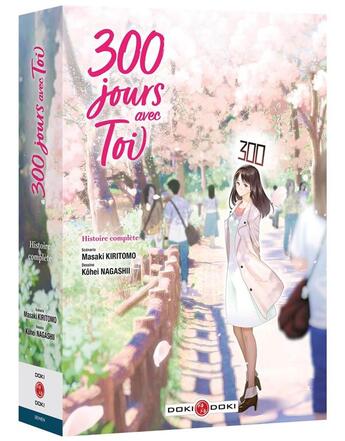 Couverture du livre « 300 jours avec toi : coffret Intégrale Tomes 1 et 2 » de Kohei Nagashii et Masaki Kiritomo aux éditions Bamboo