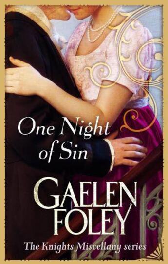 Couverture du livre « One Night Of Sin » de Gaelen Foley aux éditions Little Brown Book Group Digital