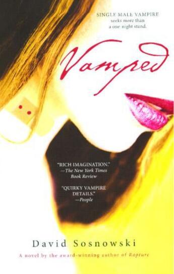 Couverture du livre « Vamped » de Sosnowski David aux éditions Free Press