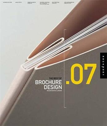 Couverture du livre « The best of brochure design 7 (paperback) » de Harvey Wilson aux éditions Rockport