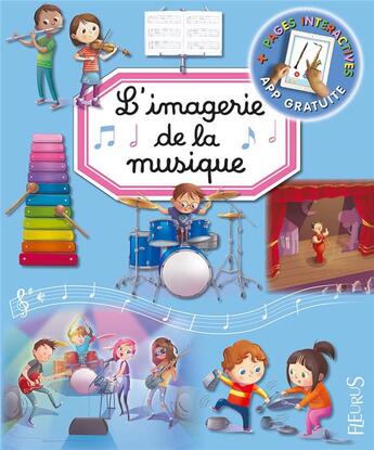 Couverture du livre « L'imagerie interactive de la musique » de Francois Ruyer aux éditions Fleurus