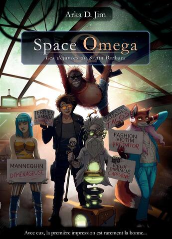 Couverture du livre « Space Omega » de Arka D. Jim aux éditions Books On Demand