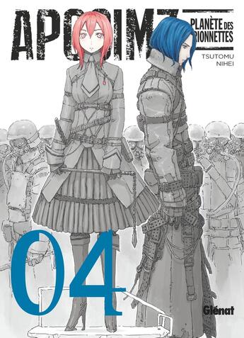 Couverture du livre « Aposimz ; la planète des marionnettes Tome 4 » de Tsutomu Nihei aux éditions Glenat