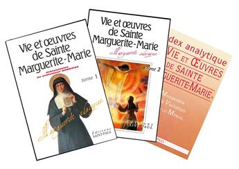 Couverture du livre « Vie et oeuvres de sainte marguerite-marie - tome 1 et 2 (+index analytique offert) » de Monastere De La Visi aux éditions Saint Paul Editions