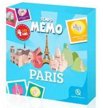 Couverture du livre « Tempo memo Paris » de Bruno Wennagel et Mathieu Ferret aux éditions Quelle Histoire