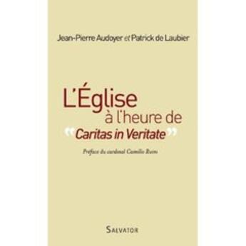 Couverture du livre « L'église à l'heure de 