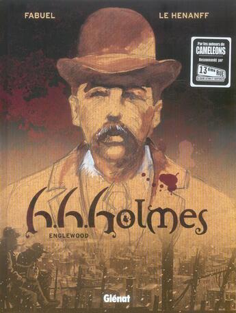 Couverture du livre « H.H. Holmes - Tome 01 : Engelwood » de Henri Fabuel et Fabrice Le Henanff aux éditions Glenat