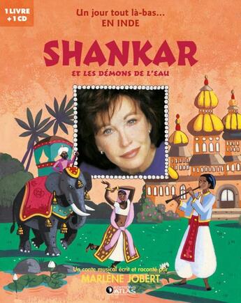 Couverture du livre « Shankar - et les demons de l'eau » de Marlène Jobert aux éditions Glenat Jeunesse