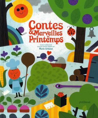 Couverture du livre « Contes et merveilles du printemps » de Mario Urbanet aux éditions Glenat Jeunesse