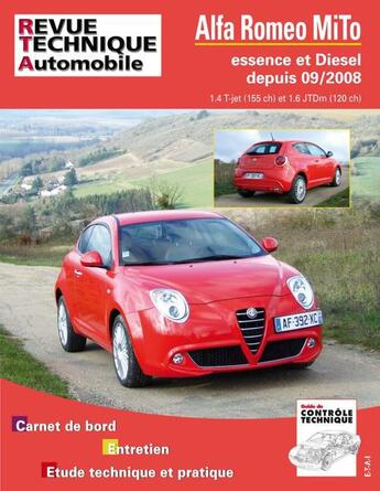 Couverture du livre « Alpha romeo mito - essence et diesel depuis 09-2008 » de Etai aux éditions Etai