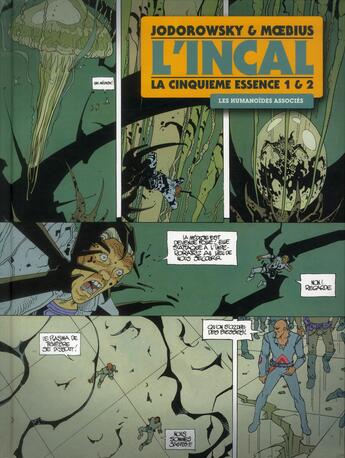 Couverture du livre « L'Incal ; une aventure de John Difool ; Intégrale vol.3 ; t.5 et t.6 » de Moebius et Alexandro Jodorowsky aux éditions Humanoides Associes