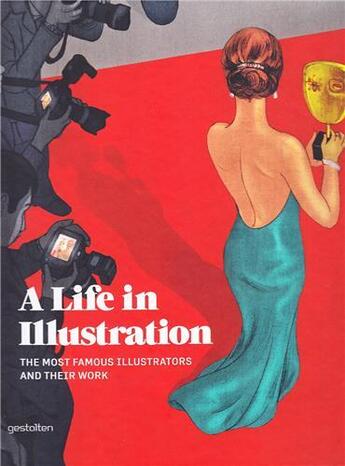 Couverture du livre « A life in illustration /anglais » de Klanten aux éditions Dgv