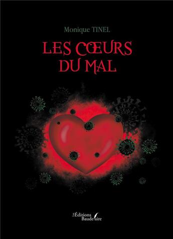 Couverture du livre « Les coeurs du mal » de Monique Tinel aux éditions Baudelaire