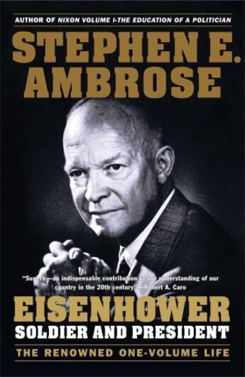 Couverture du livre « Eisenhower » de Stephen E. Ambrose aux éditions Simon & Schuster