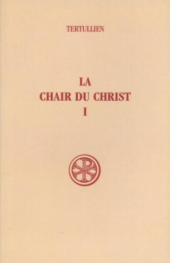 Couverture du livre « La chair du christ » de  aux éditions Cerf