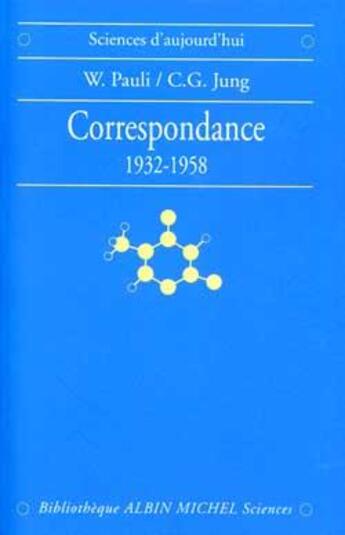 Couverture du livre « Correspondance » de Carl Gustav Jung et Pauli aux éditions Albin Michel