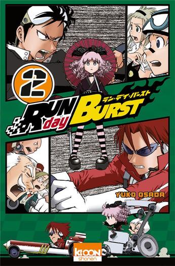 Couverture du livre « Run day burst Tome 2 » de Yuko Osada aux éditions Ki-oon