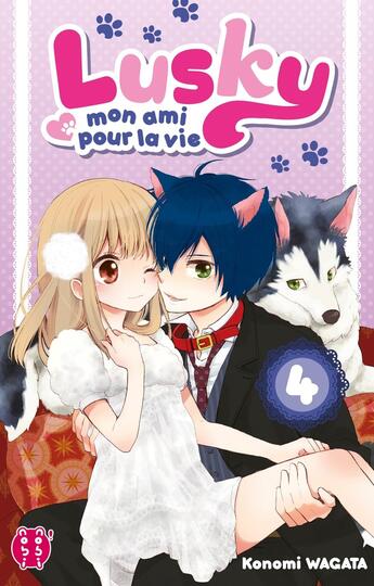 Couverture du livre « Lusky, mon ami pour la vie Tome 4 » de Konomi Wagata aux éditions Nobi Nobi