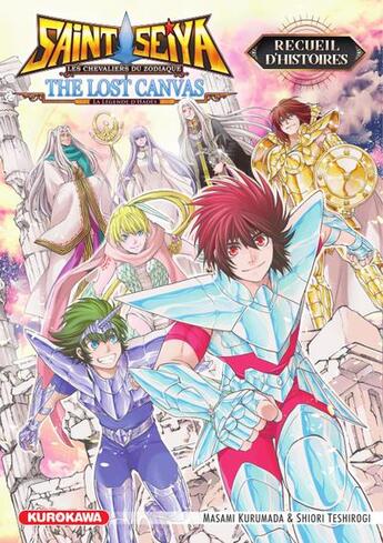 Couverture du livre « Saint Seiya - the lost Canvas ; la légende d'Hadès : recueil d'histoires » de Masami Kurumada et Shiori Teshirogi aux éditions Kurokawa