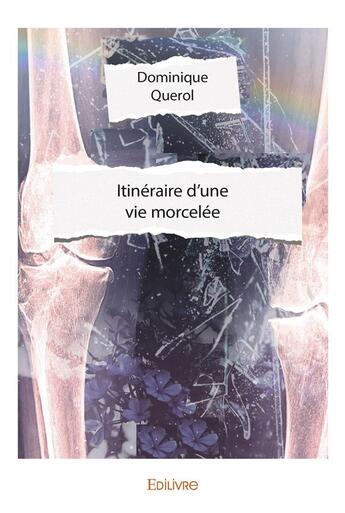 Couverture du livre « Itineraire d'une vie morcelee » de Querol Dominique aux éditions Edilivre