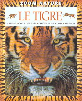 Couverture du livre « Le tigre » de Thapar Walmik aux éditions Circonflexe