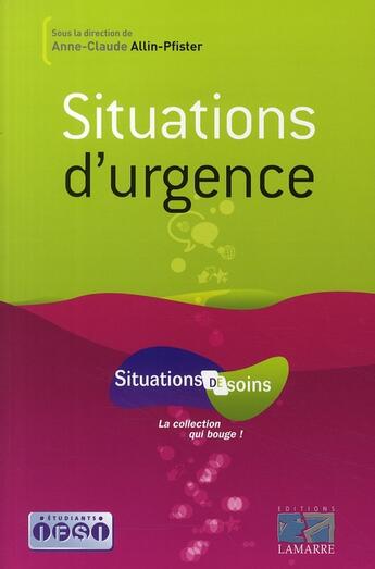 Couverture du livre « Situations d'urgence » de  aux éditions Lamarre