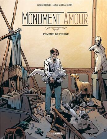 Couverture du livre « Monument amour Tome 2 : femmes de pierre » de Didier Quella-Guyot et Arnaud Floc'H aux éditions Bamboo