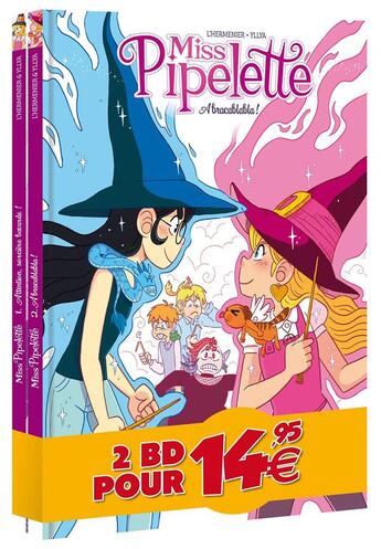 Couverture du livre « Miss Pipelette : Tome 1 et Tome 2 » de Maxe L'Hermenier et Yllya aux éditions Bamboo