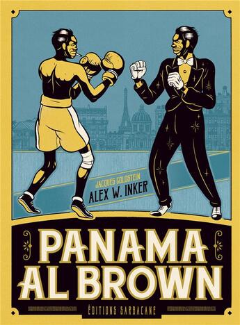 Couverture du livre « Panama al brown » de Alex W. Inker et Jacques Goldstein aux éditions Sarbacane