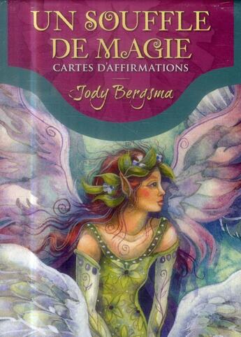 Couverture du livre « Un souffle de magie ; cartes d'affirmations ; coffret » de Jody Bergsma aux éditions Ada