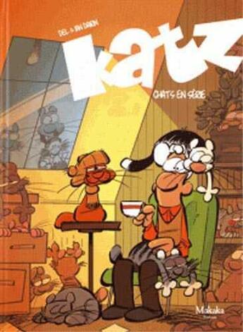 Couverture du livre « Katz ; journal d'un chat Tome 5 : chats en série » de Del et Ian Dairin aux éditions Makaka