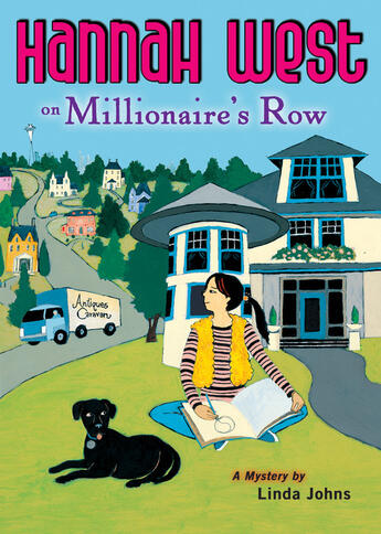 Couverture du livre « Hannah West on Millionaire's Row » de Johns Linda aux éditions Penguin Group Us