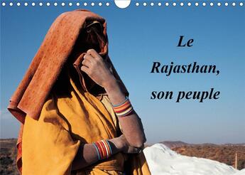 Couverture du livre « Le rajasthan son peuple calendrier mural 2020 din a4 horizontal - la diversite du peuple du raja » de Franck Metois aux éditions Calvendo