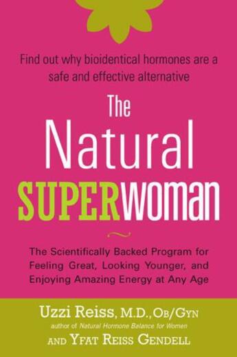 Couverture du livre « The Natural Superwoman » de Gendell Yfat Reiss aux éditions Penguin Group Us