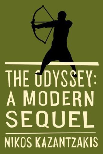 Couverture du livre « The Odyssey » de Nikos Kazantzakis aux éditions Simon & Schuster