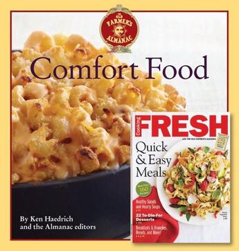 Couverture du livre « The Old Farmer's Almanac Comfort Food & Cooking Fresh Bookazine » de Haedrich Ken aux éditions Ofa