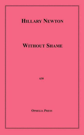 Couverture du livre « Without Shame » de Hillary Newton aux éditions Epagine