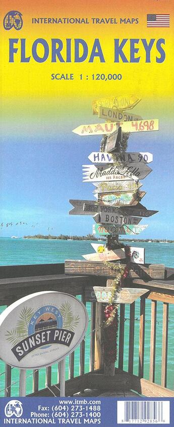 Couverture du livre « Florida keys » de  aux éditions Itm