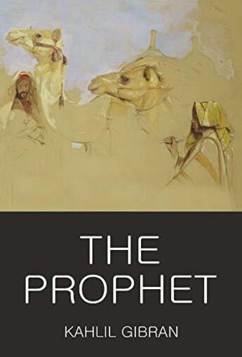 Couverture du livre « The prophet » de Khalil Gibran aux éditions Wordsworth