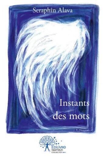 Couverture du livre « Instants des mots » de Seraphin Alava aux éditions Edilivre