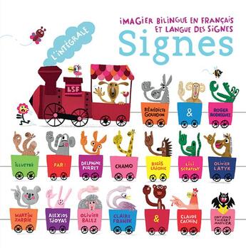 Couverture du livre « Signes ; intégrale » de Gourdon Benedicte/Ro aux éditions Thierry Magnier