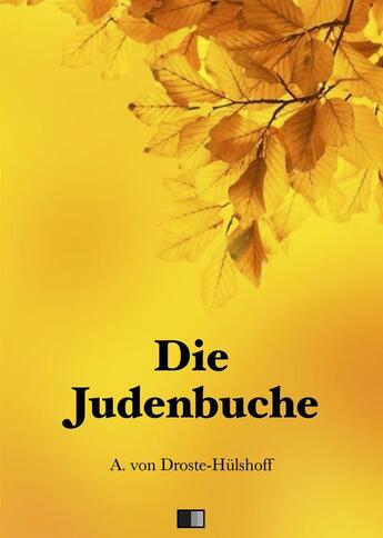 Couverture du livre « Die Judenbuche » de Annette Von Droste-Hulshoff aux éditions Fv Editions