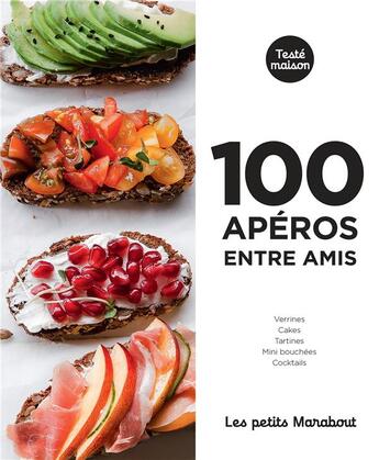 Couverture du livre « Les petits Marabout ; 100 apéros entre amis » de  aux éditions Marabout