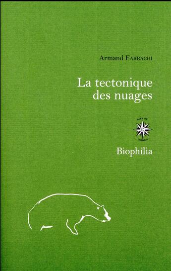Couverture du livre « La tectonique des nuages » de Armand Farrachi aux éditions Corti