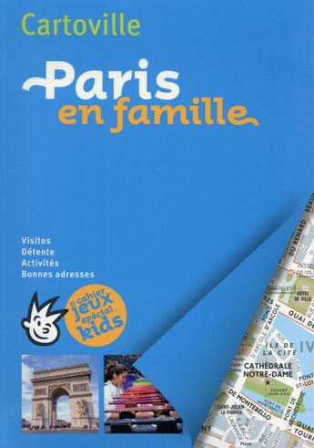 Couverture du livre « Paris en famille » de  aux éditions Gallimard-loisirs