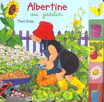 Couverture du livre « Albertine Au Jardin » de Thea Ross aux éditions Petit Jour